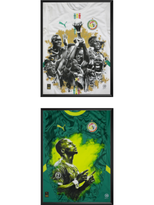 PACK Sénégal CAN 2025 - Mané (2 POSTERS)