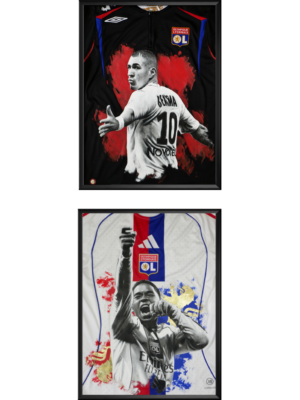 PACK Benzema-Endrick (2 POSTERS)