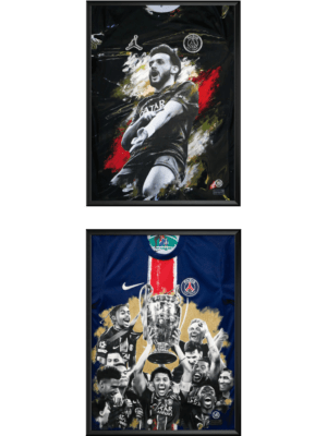 PACK Kvaratskhelia - PSG Champions (2 POSTERS)