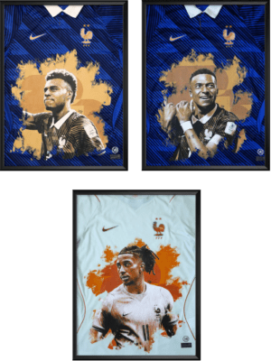 PACK Doué 2026 - Mbappé 2026 - Olise 2026 (3 POSTERS)